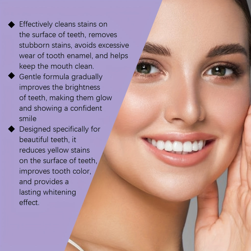 GlowDent Purple Whitening Strips – Instant Brightening, Peroxide-Free